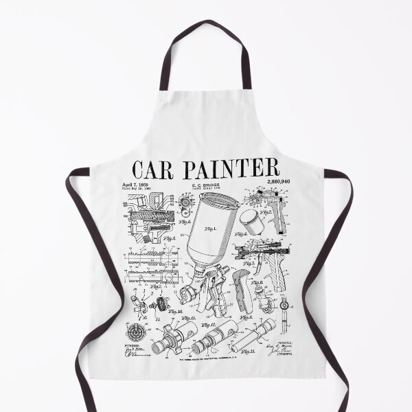 Item preview, Car Automotive Painter Paint Spray Gun Vintage Patent Print designed and sold by GrandeDuc.