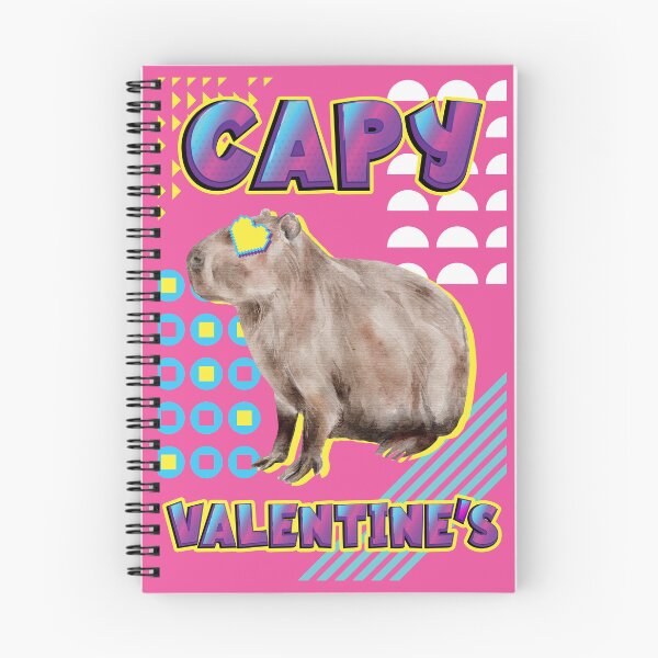 Item preview, Capy Valentines - 90s Capybara designed and sold by foramelie.