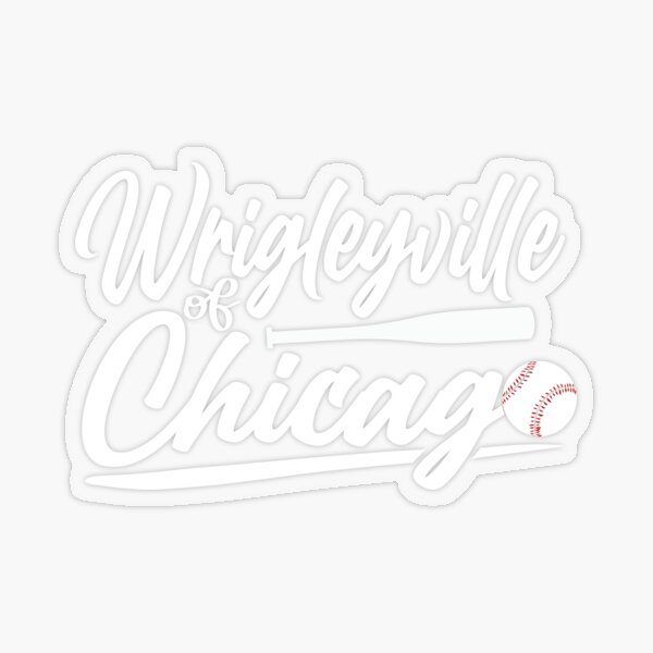 Chicago Flag Script Sticker – Wrigleyville Sports