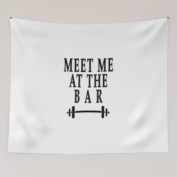 Item preview, Meet Me At The Bar - Fitness designed and sold by mishodja.