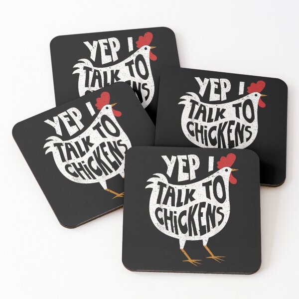 Item preview, Yep I Talk To Chickens  designed and sold by skyarty.