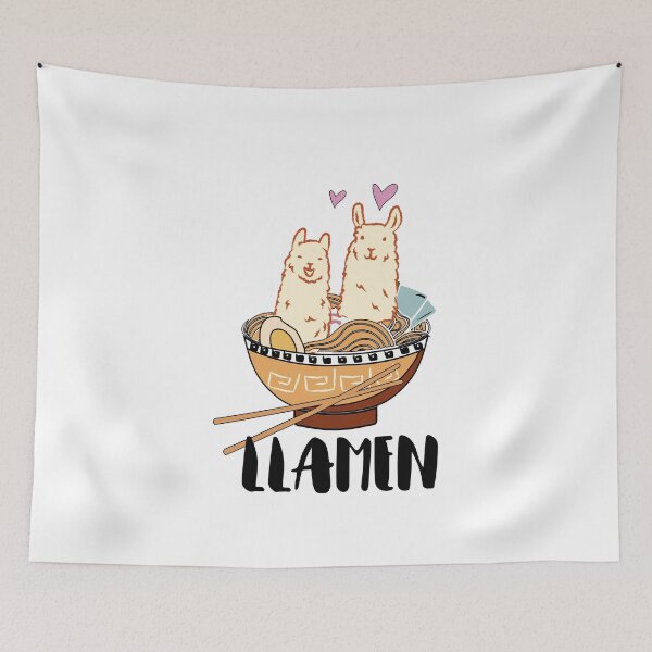 Item preview, Llamen Funny Llama Ramen Gift For Alpaca Lovers designed and sold by MyStyleStore4.