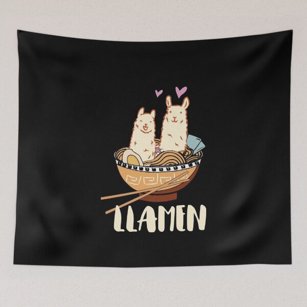 Item preview, Llamen Funny Llama Ramen Gift For Alpaca Lovers designed and sold by MyStyleStore4.