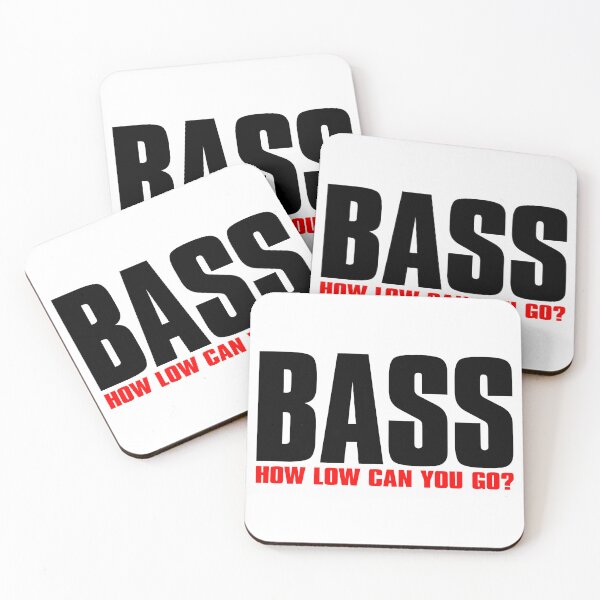 Item preview, BASS - How low can you go? (dark) designed and sold by conform.