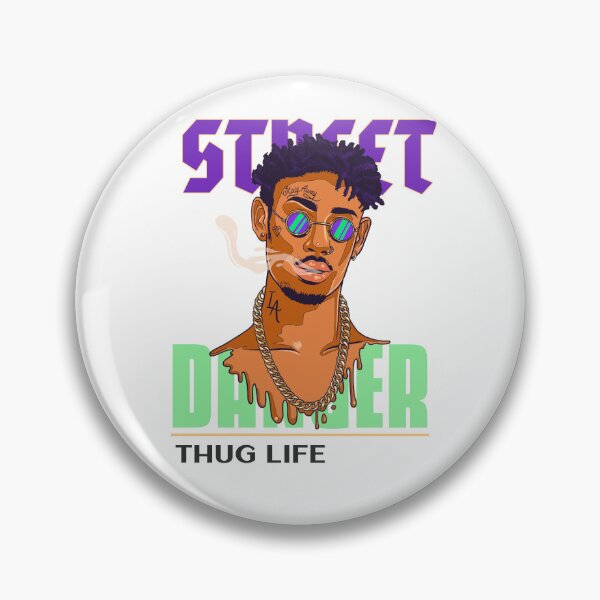 Item preview, Street danger thug life boy streetwear designed and sold by deluxis.