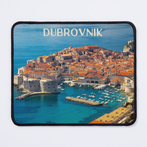 Item preview, Dubrovnik, Old Town, Ragusa, Croatia, beautiful photo to digital painting designed and sold by Orianah.