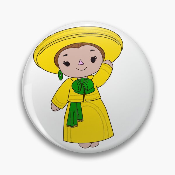 Item preview, Charro Mexican Ragdoll in yellow and green designed and sold by redneckmexican.