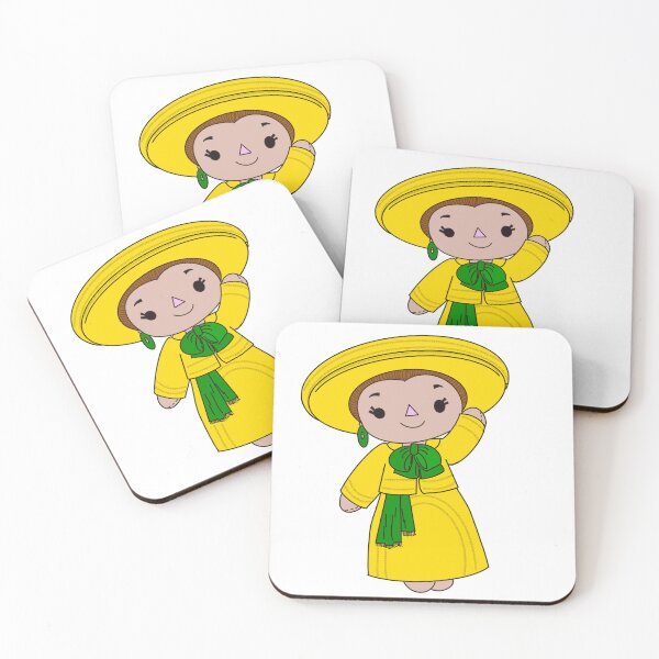 Item preview, Charro Mexican Ragdoll in yellow and green designed and sold by redneckmexican.