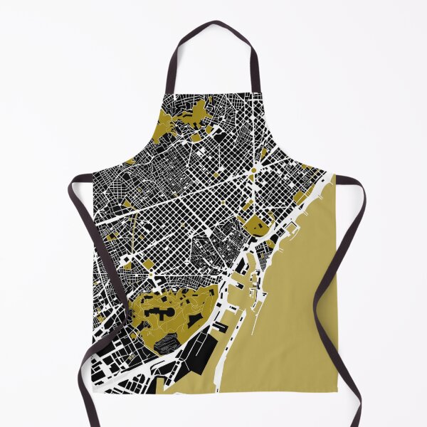 Item preview, Barcelona map illustration designed and sold by akstinaite.