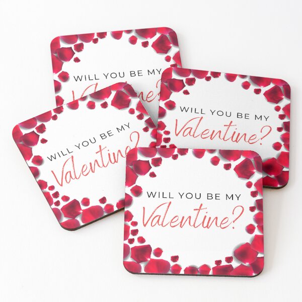 Item preview, Cute "Will You Be My Valentine?" Design designed and sold by ChristinaLittle.