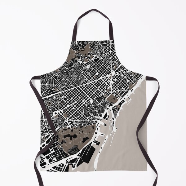 Item preview, Barcelona map illustration designed and sold by akstinaite.