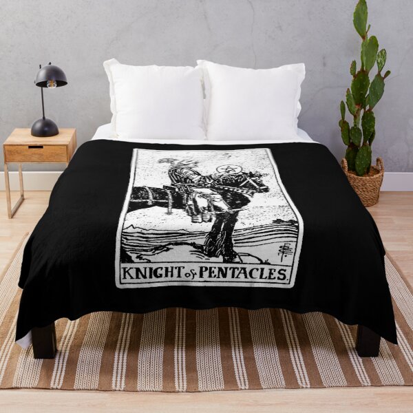 Item preview, Knight of Pentacles - Tarot Card - Major Arcana - fortune telling - occult designed and sold by createdezign.