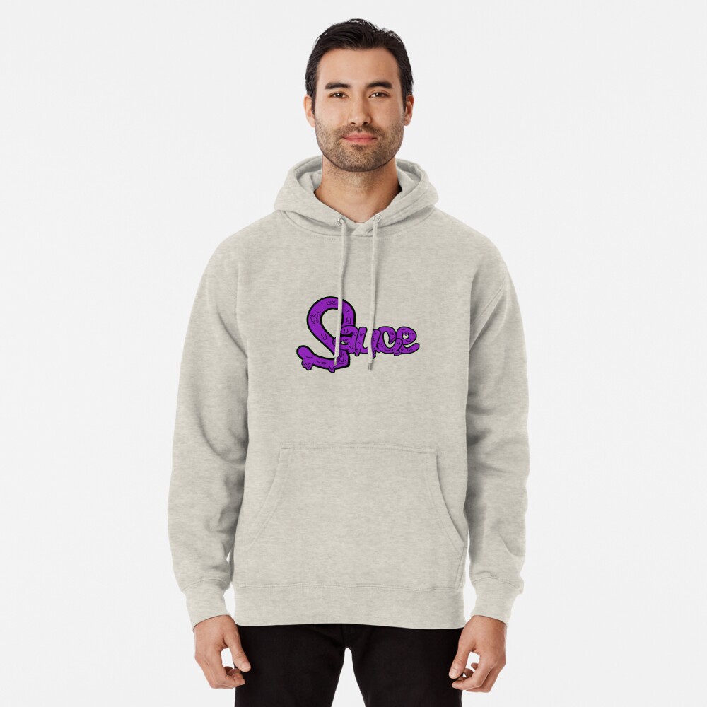 sauce hoodie purple