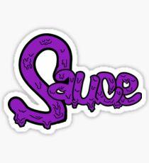 Sauce Purple Dripping Sticker