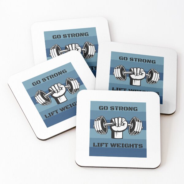 Item preview, Go Strong Lift Weights - Gym Lover designed and sold by LMoonDesigns.