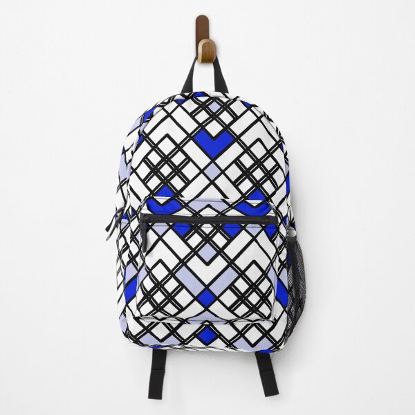 Item preview, Abstract geometric pattern - blue. designed and sold by K.S ART.
