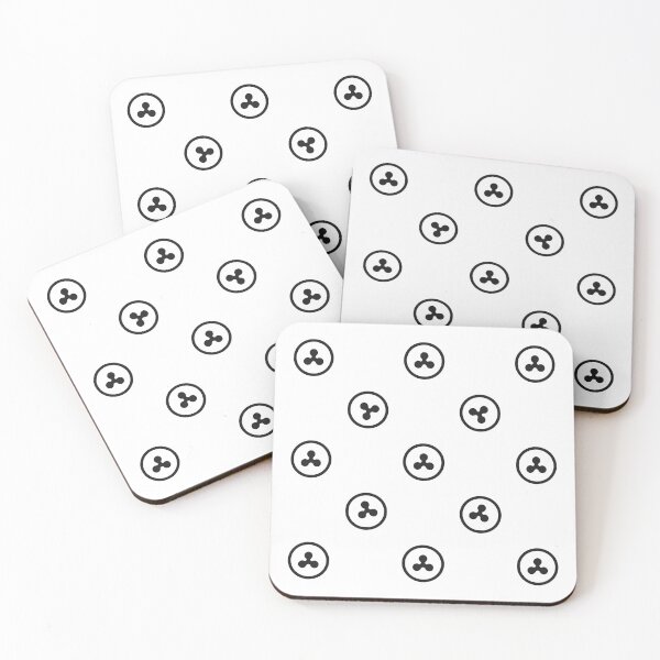 Item preview, Ripple logo pattern good luck charm  designed and sold by IHope-IMakeIt.
