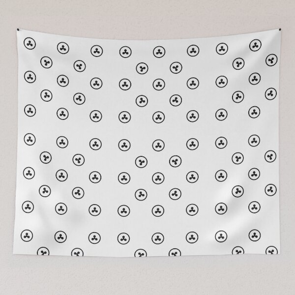 Item preview, Ripple logo pattern good luck charm  designed and sold by IHope-IMakeIt.