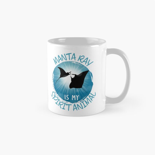Item preview, Manta Ray is my Spirit Animal designed and sold by TheInkElephant.