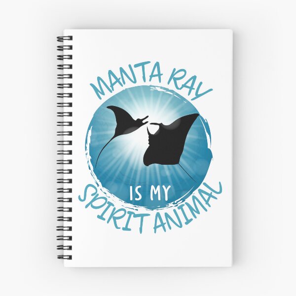 Item preview, Manta Ray is my Spirit Animal designed and sold by TheInkElephant.