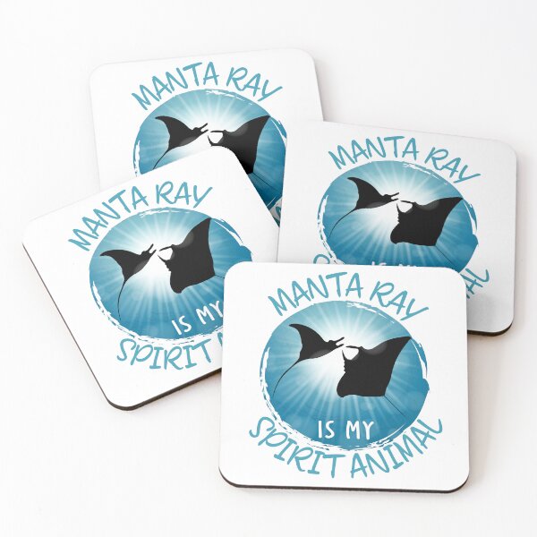 Item preview, Manta Ray is my Spirit Animal designed and sold by TheInkElephant.