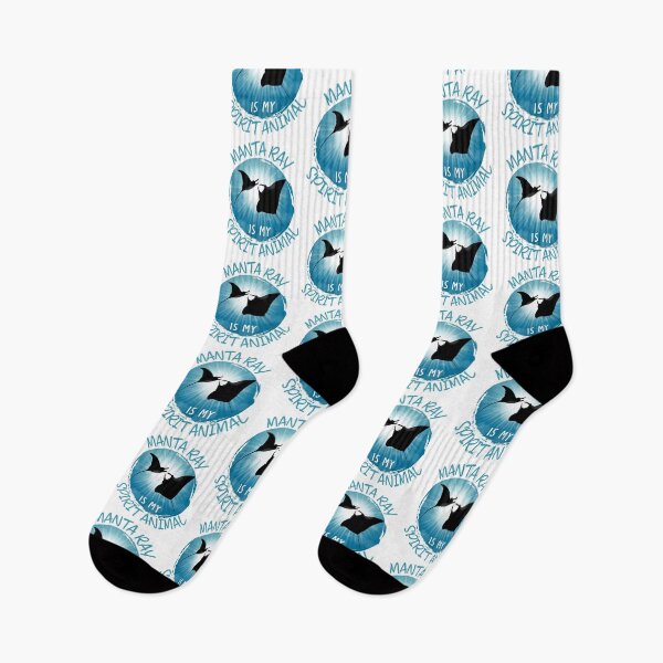 Item preview, Manta Ray is my Spirit Animal designed and sold by TheInkElephant.
