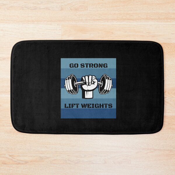Item preview, Go Strong Lift Weights - Gym Lover designed and sold by LMoonDesigns.
