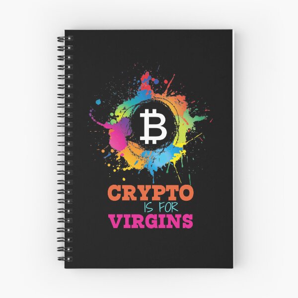 Item preview, crypto is for virgins designed and sold by LUX2Boutique ★★★★★.