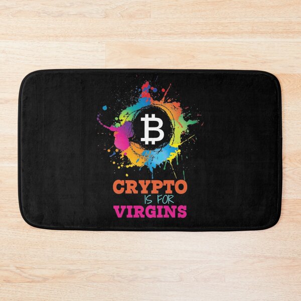 Item preview, crypto is for virgins designed and sold by LUX2Boutique ★★★★★.