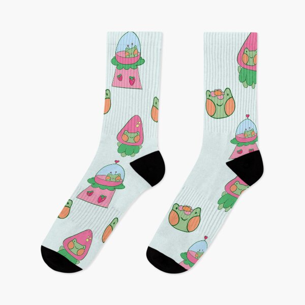 Item preview, Strawberry Frog (Pattern-- Light V2) designed and sold by StellariArt.