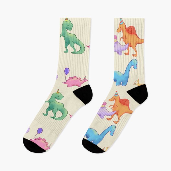Item preview, Dino Party (Pattern--Light) designed and sold by StellariArt.