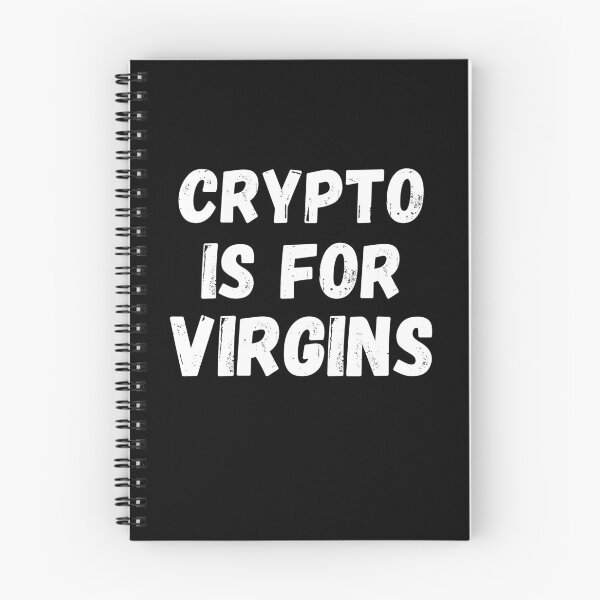Item preview, crypto is for virgins designed and sold by LUX2Boutique ★★★★★.