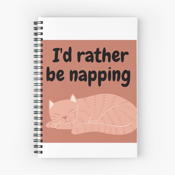 Item preview, I'd rather be napping cat design designed and sold by Marwa02.