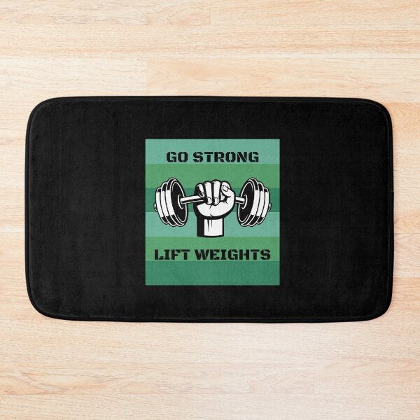 Item preview, Go Strong Lift Weights - Gym Lover designed and sold by LMoonDesigns.