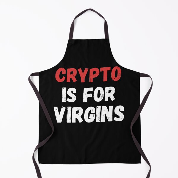 Item preview, crypto is for virgins designed and sold by LUX2Boutique ★★★★★.