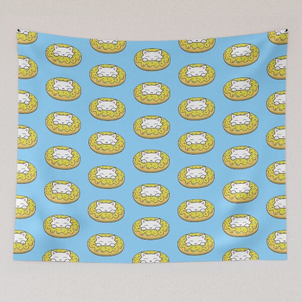Item preview, Yellow Donut Pattern designed and sold by Purr95.