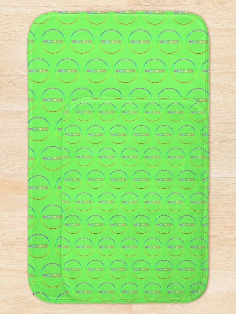 Thumbnail 5 of 6, Bath Mat, Chakra Vibrations designed and sold by InfinitePathArt.