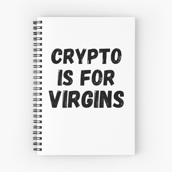 Item preview, crypto is for virgins designed and sold by LUX2Boutique ★★★★★.