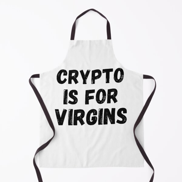 Item preview, crypto is for virgins designed and sold by LUX2Boutique ★★★★★.