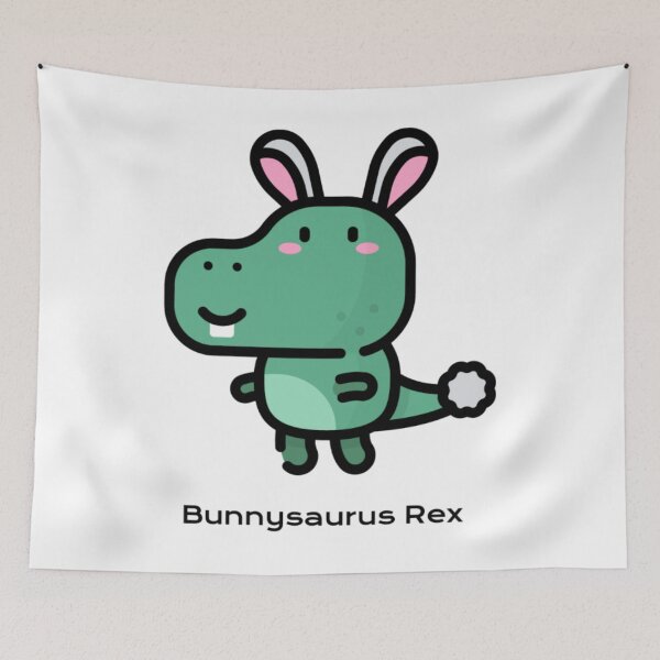 Item preview, Bunnysaurus Rex Cute Vinyl  designed and sold by GoneFre.