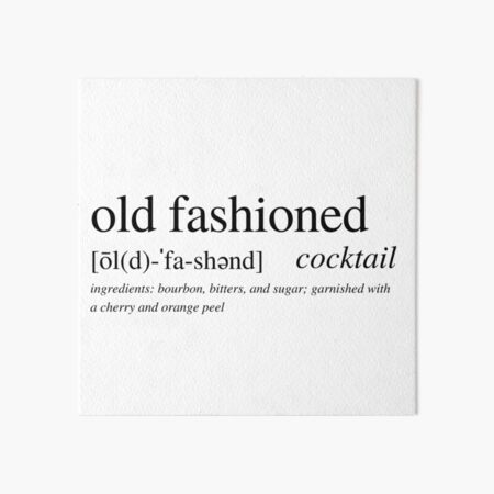 Item preview, Old Fashioned cocktail designed and sold by ALushLifeManual.