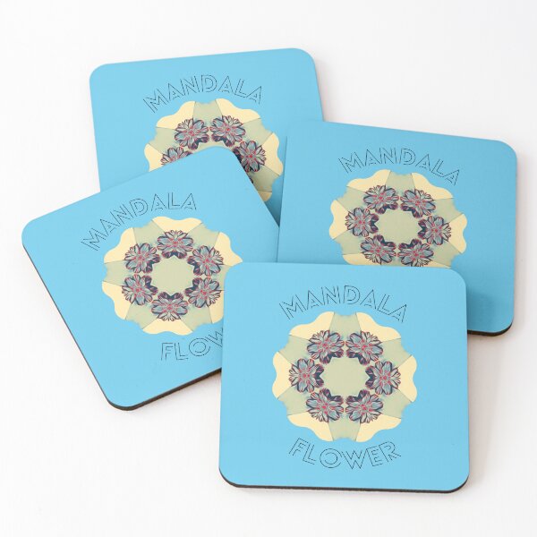 Item preview, Mandala flower colors pop art style designed and sold by LV-creator.