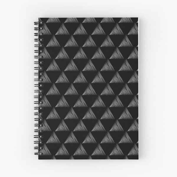 Item preview, Abstract geometric triangles black and white pattern designed and sold by cutecrazytshirt.