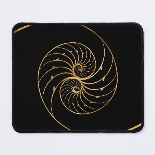 Item preview, Nautilus Shells - Golden Pair designed and sold by k9printart.