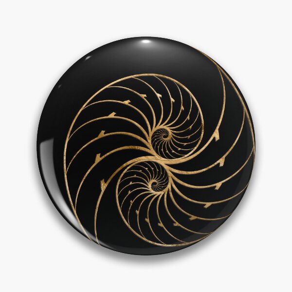 Item preview, Nautilus Shells - Golden Pair designed and sold by k9printart.