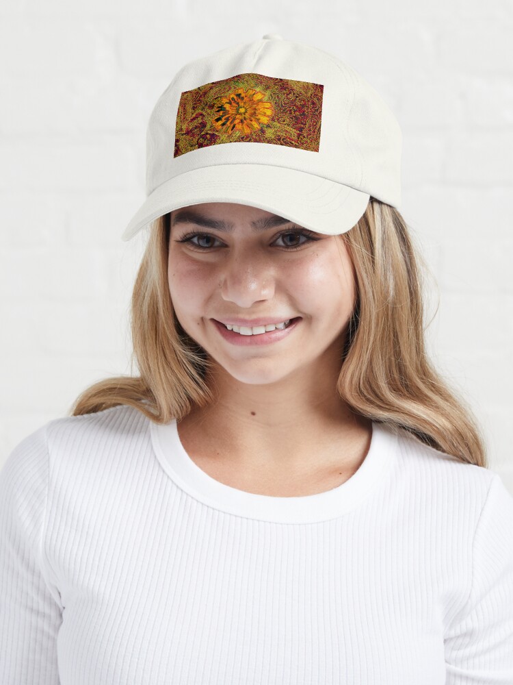 Imagen 6 de 7, Gorra con la obra Abstract Psychedelic Background, diseñada y vendida por mavicfe.