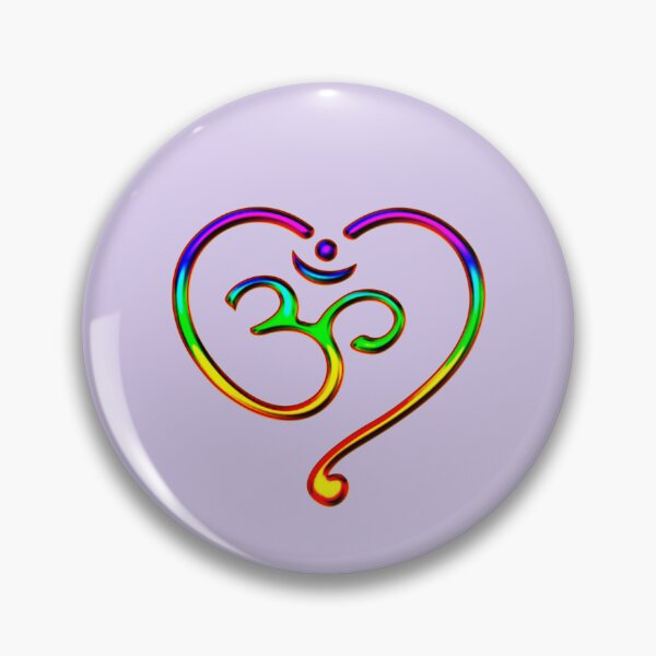 Item preview, OM Heart, Mantra, Symbol Love & Spirituality, Yoga designed and sold by nitty-gritty.