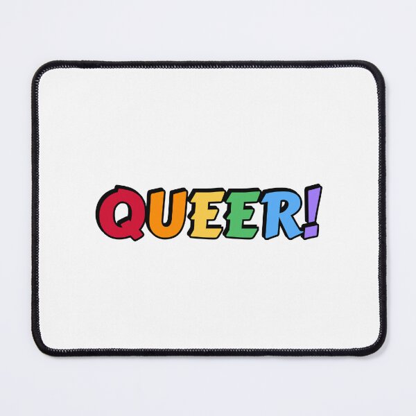 Item preview, QUEER rainbow colors designed and sold by Inspirationmotivation.
