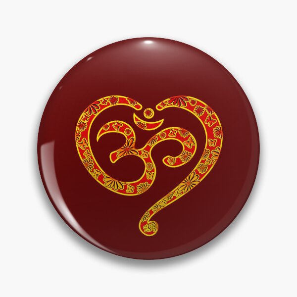 Item preview, OM Heart, Mantra, Symbol Love & Spirituality, Yoga designed and sold by nitty-gritty.