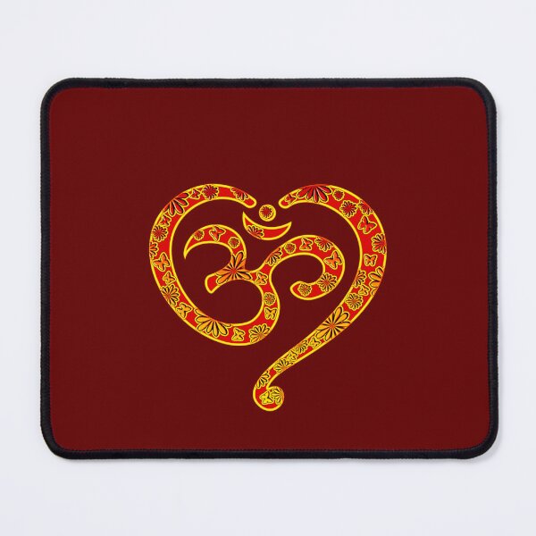 Item preview, OM Heart, Mantra, Symbol Love & Spirituality, Yoga designed and sold by nitty-gritty.